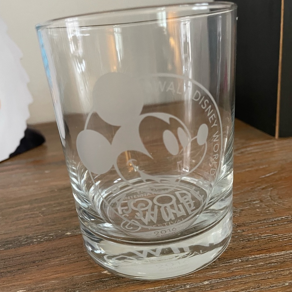 Disney Food & Wine Half Glassss